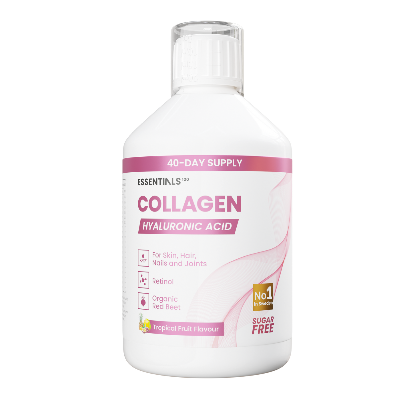Collagen + Hyaluronic Acid Liquid Supplement - 500ml Trade