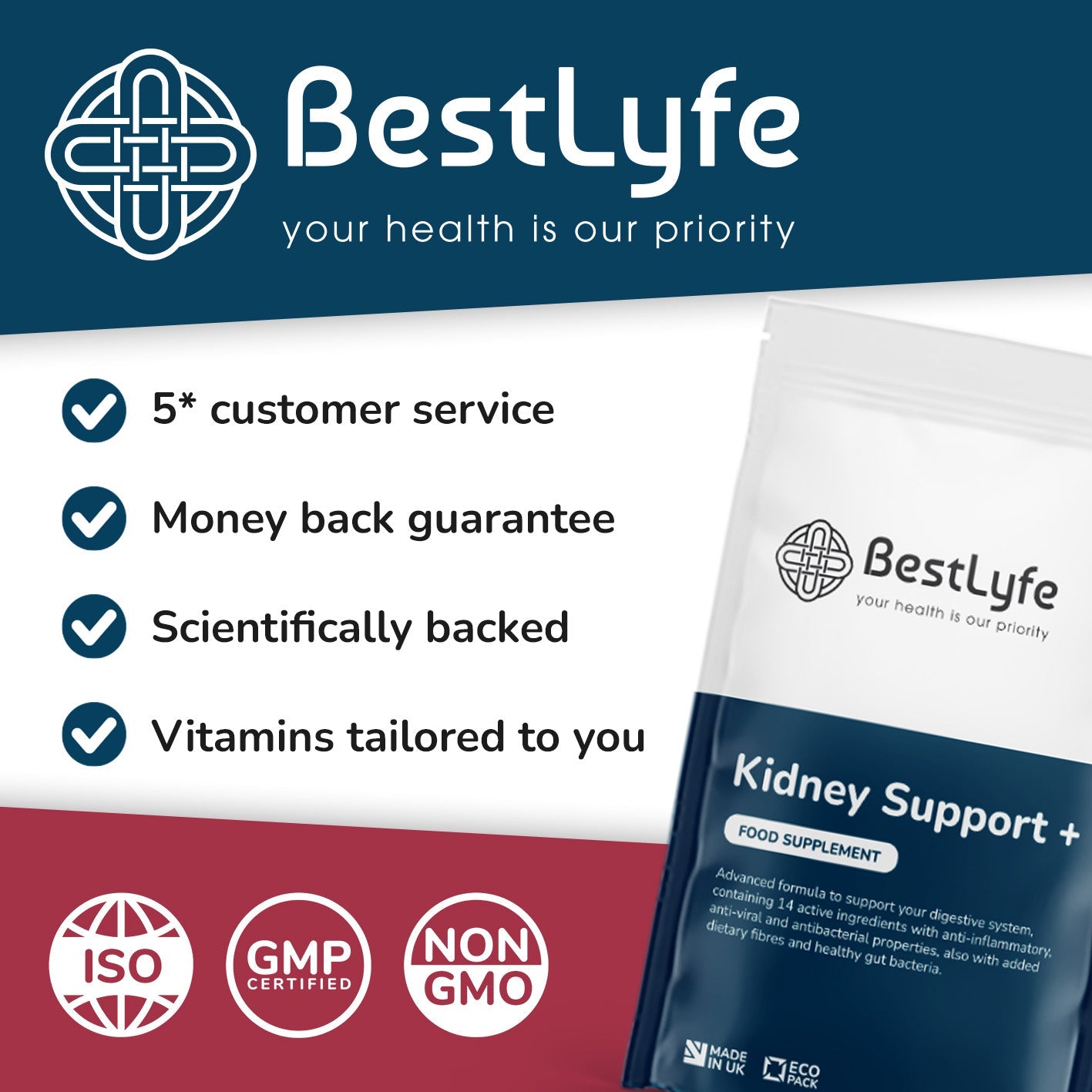 Bestlyfe Kidney Support Supplements