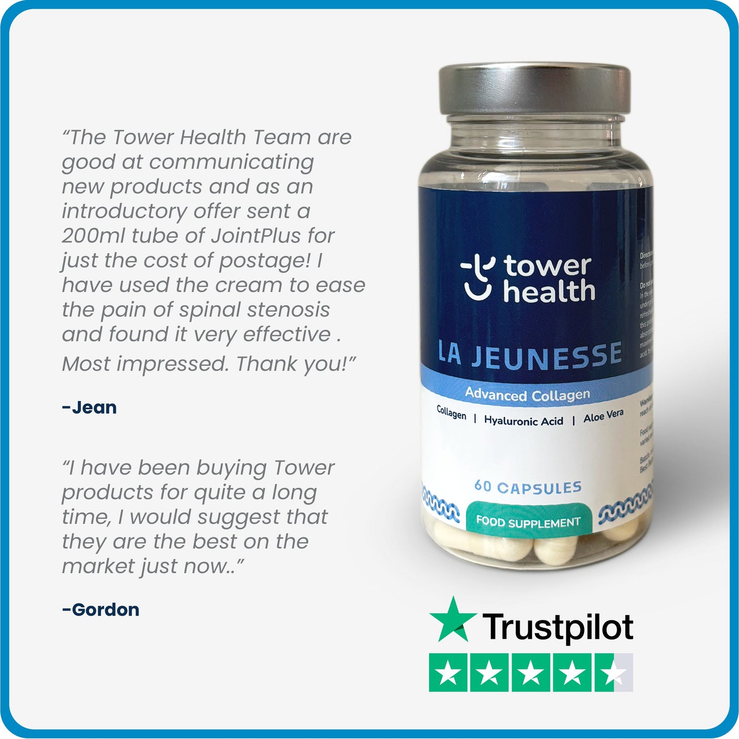 La Jeunesse Collagen Capsules 1200mg - 60 Capsules