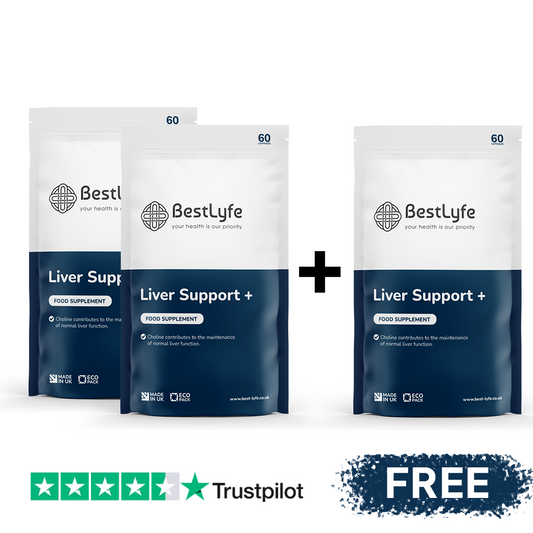Liver Support+ Cleanse, Detox & Repair - Buy 2 Get 1 Free
