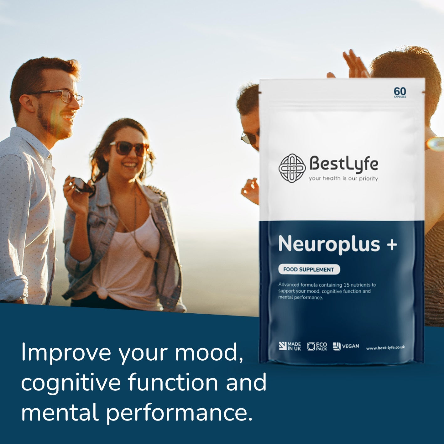Neuroplus poster for improving cognition