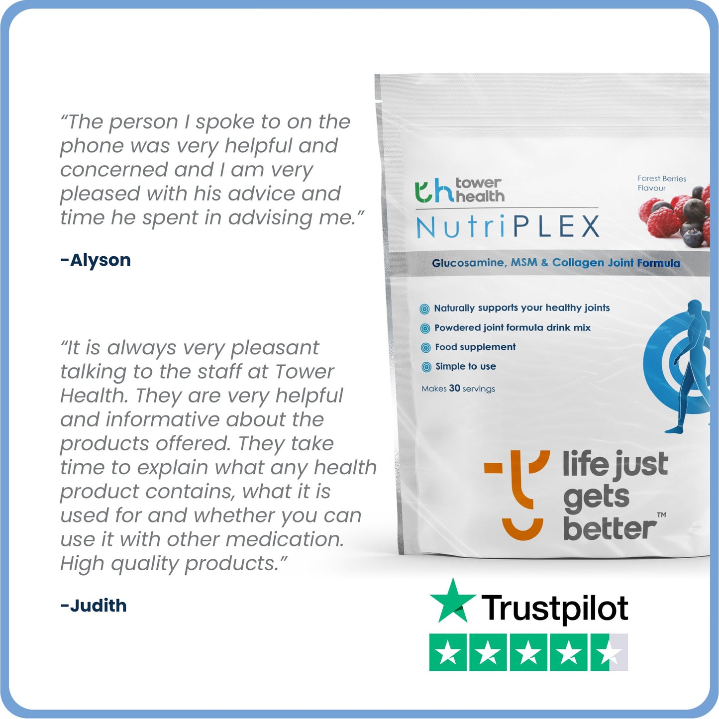 Nutriplex Original Collagen Supplement - 30 day supply