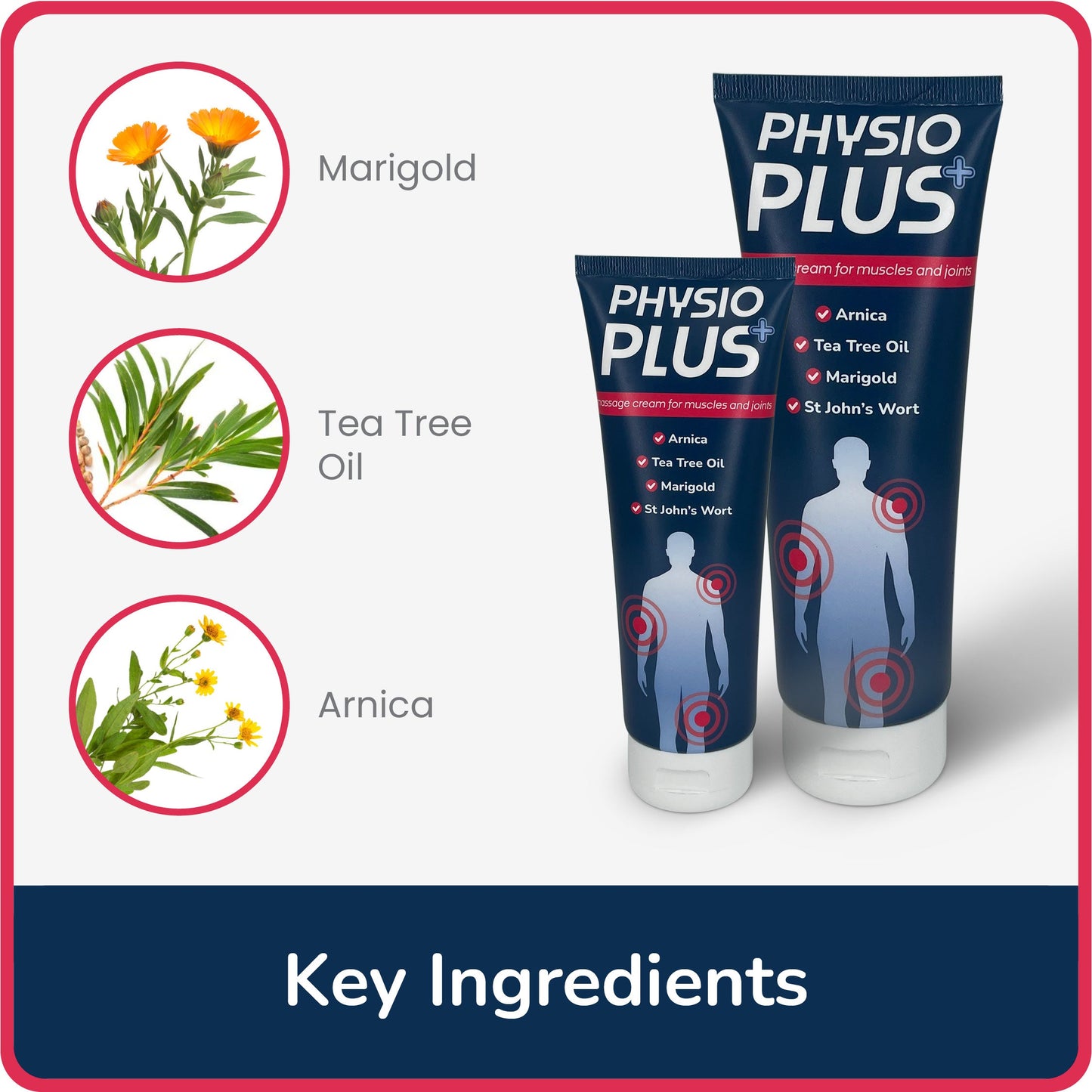 Physioplus: Muscle Relief Cream - 250ml