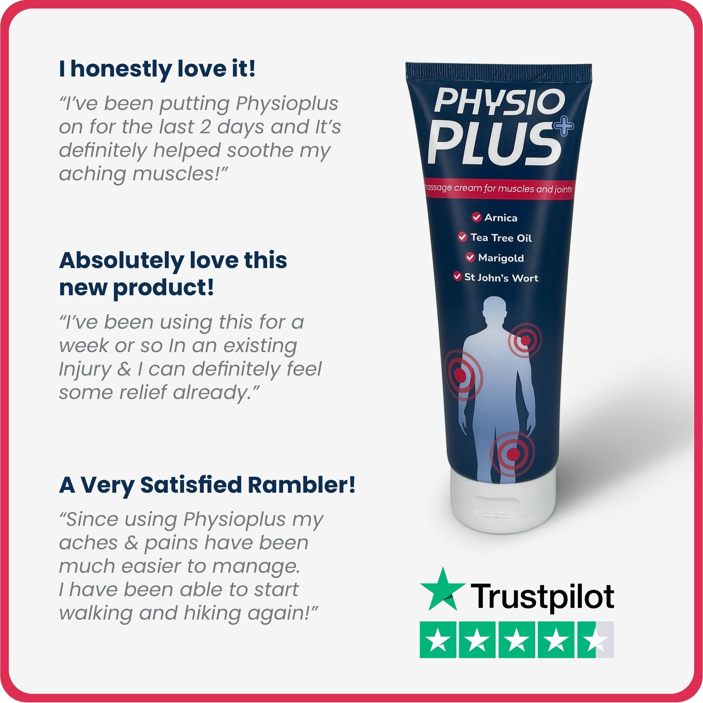 Physioplus: Muscle Relief Cream - 250ml