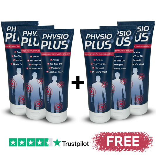 Physioplus - Muscle Relief Cream - Buy 3 Get 3 FREE