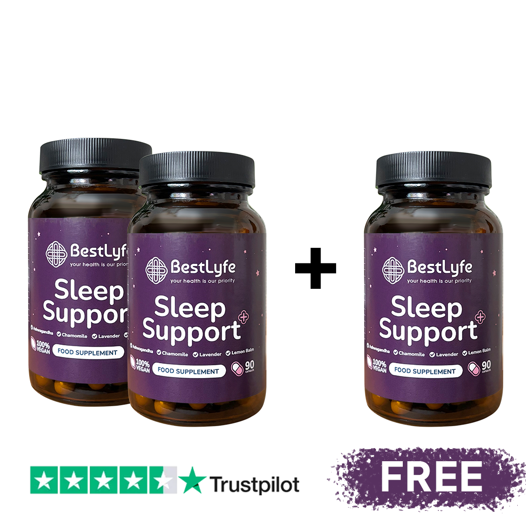 Sleep Support+ 90 Capsules - Buy 2 Get 1 FREE