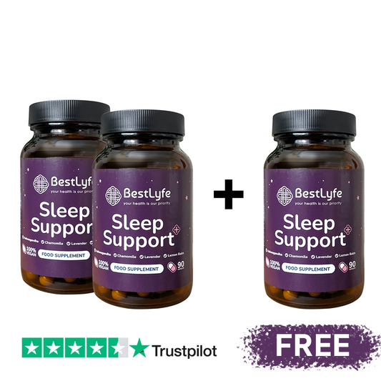 Sleep Support+ 90 Capsules - Buy 2 Get 1 FREE